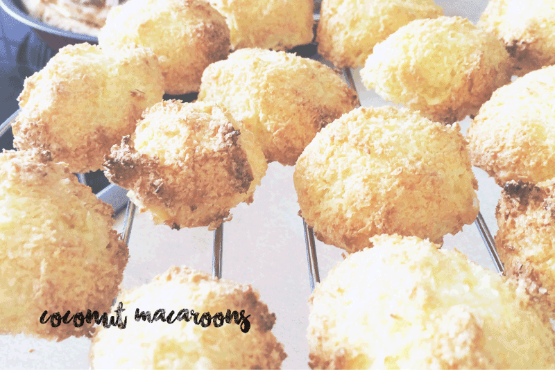 COCONUT MACAROONS - ROCHER COCO