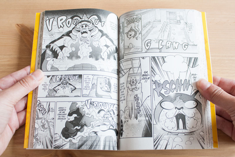 Yo-Kai Watch 3 - Détail intérieur - Manga édité par Kazé - Olamelama - Blog geek et lifestyle