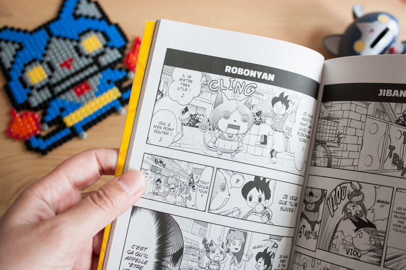 Yo-Kai Watch 3 - Détail intérieur - Manga édité par Kazé - Olamelama - Blog geek et lifestyle