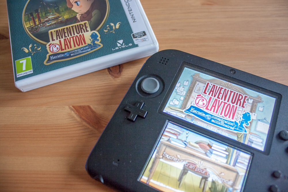 L'Aventure Layton Katrielle et la conspiration de millionnaires Jeu sur Nintendo 3DS