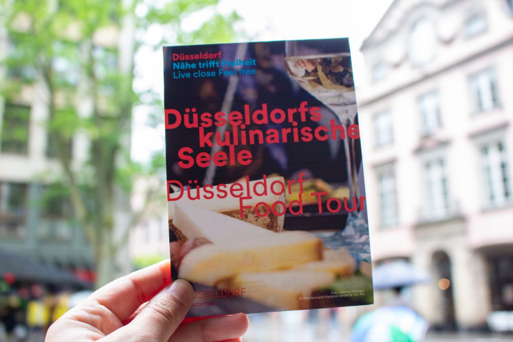 Visite culinaire de Düsseldorf - Flyer