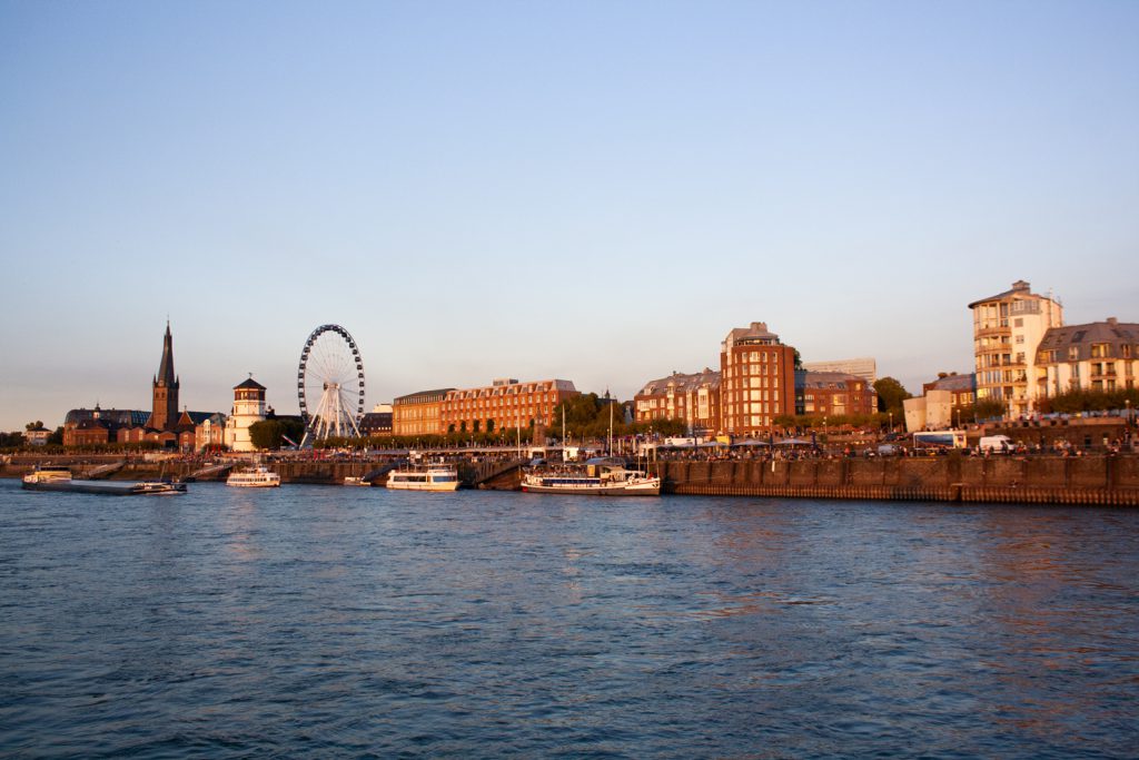 Visiter Düsseldorf - Vue de Düsseldorf