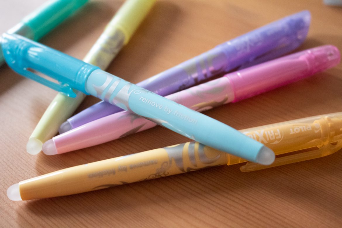 bullet-journal-avis-surligneurs-pilot-frixion-pastel-set Bullet Journal - Avis sur les surligneurs effaçables du Pilot Frixion Soft