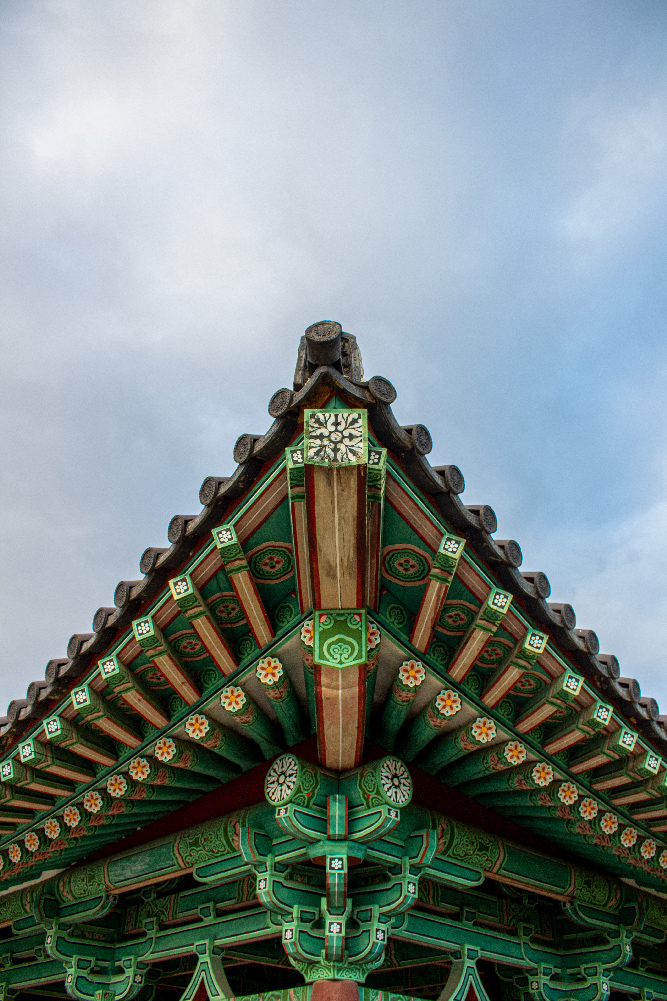 Une journée à Gyeongju en Corée du Sud - Donggung Palace, détail du palais